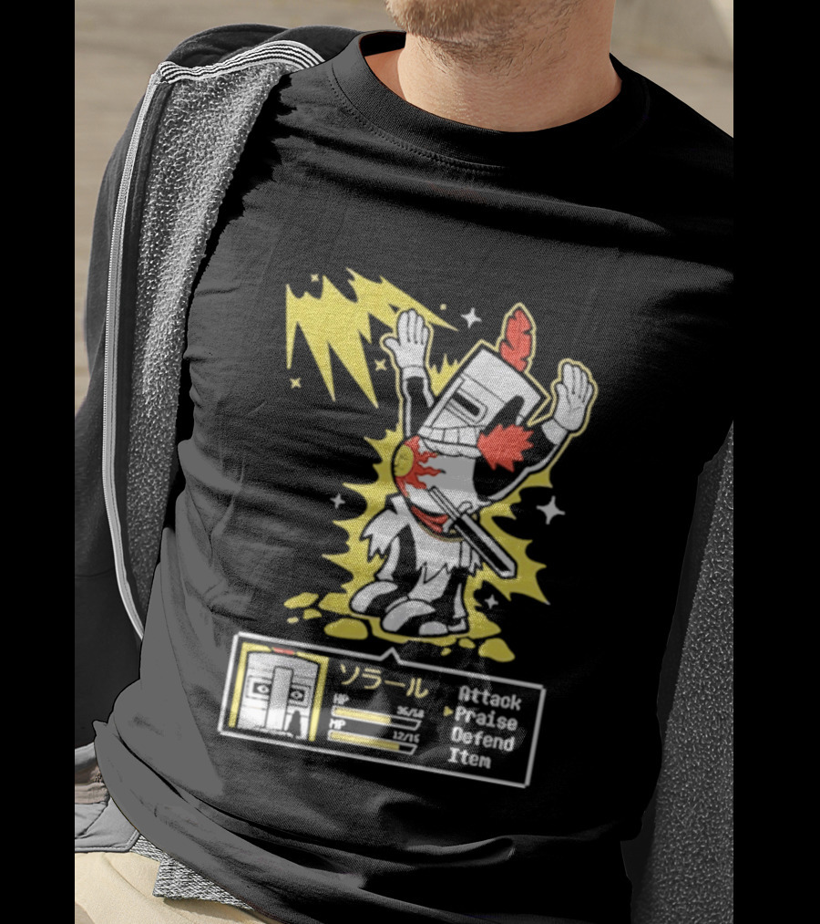 Solar Man Goblin Tengu Attack Praise Defend Item T-Shirt
