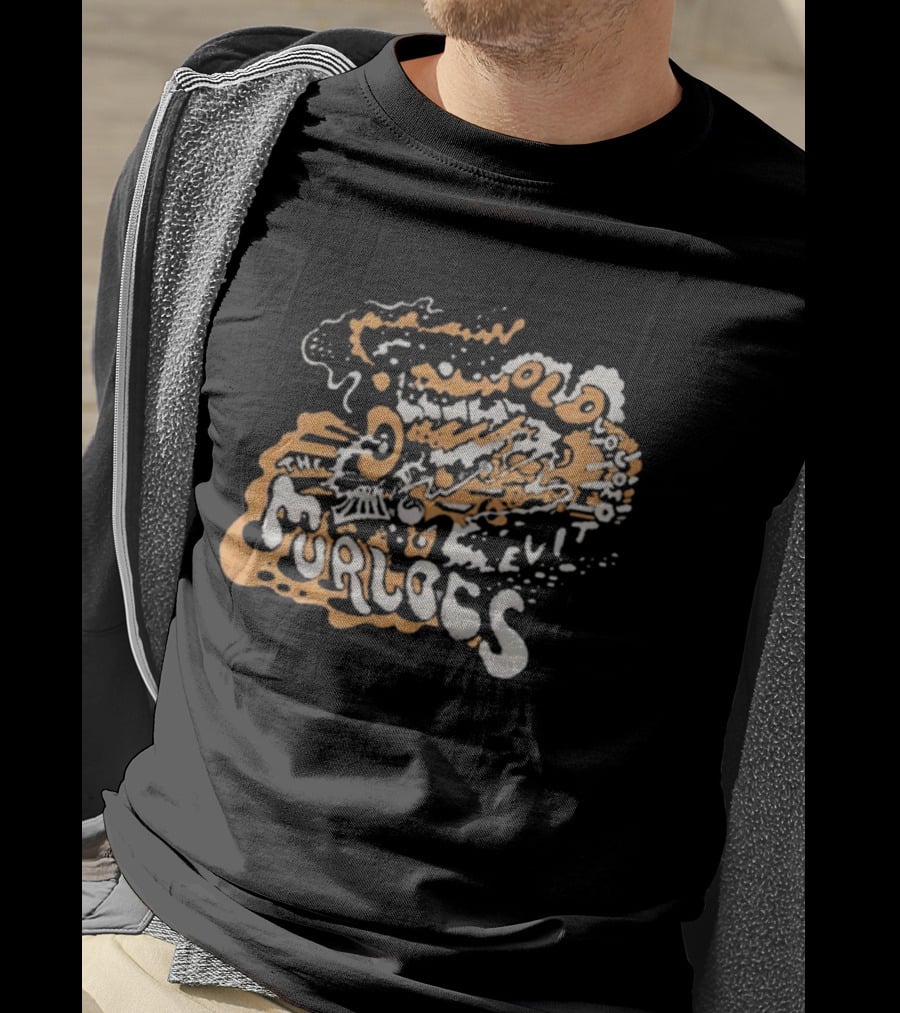 The Murlocs Old Locomotive Psychedelic Lettering T-Shirt