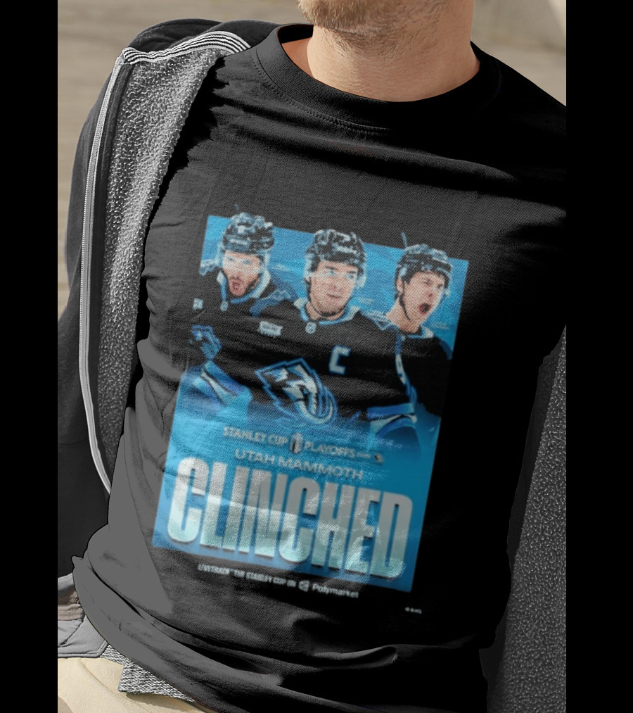 Utah Mammoth Clinched Stanley Cup Playoffs 2026 T-Shirt