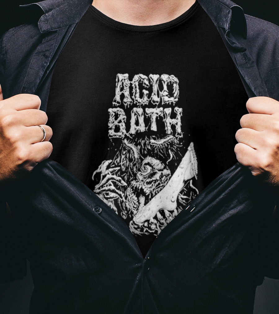 Acid Bath Cinderella Grunge Horror Aesthetic T-Shirt