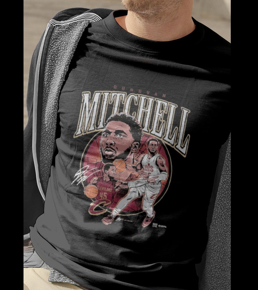 Donovan Mitchell Cleveland Cavaliers Basketball Sports T-Shirt
