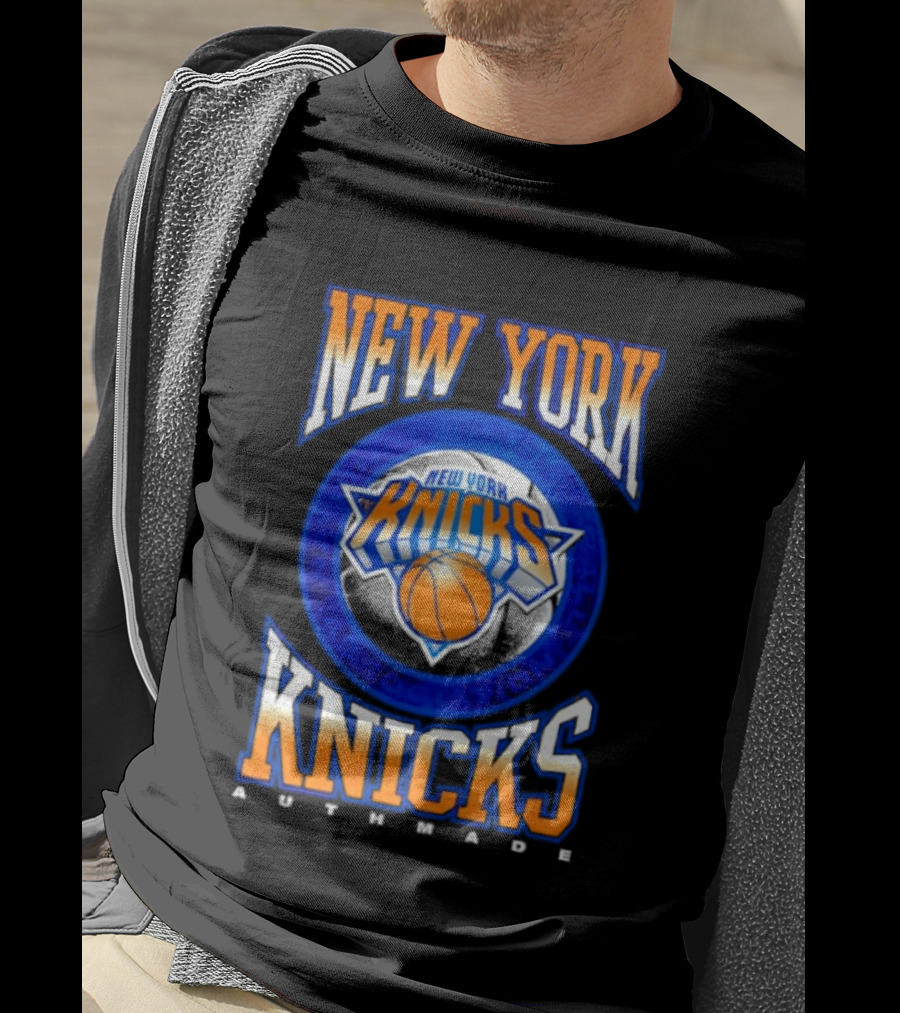 New York Knicks Authmade Basketball New York Knicks T-Shirt