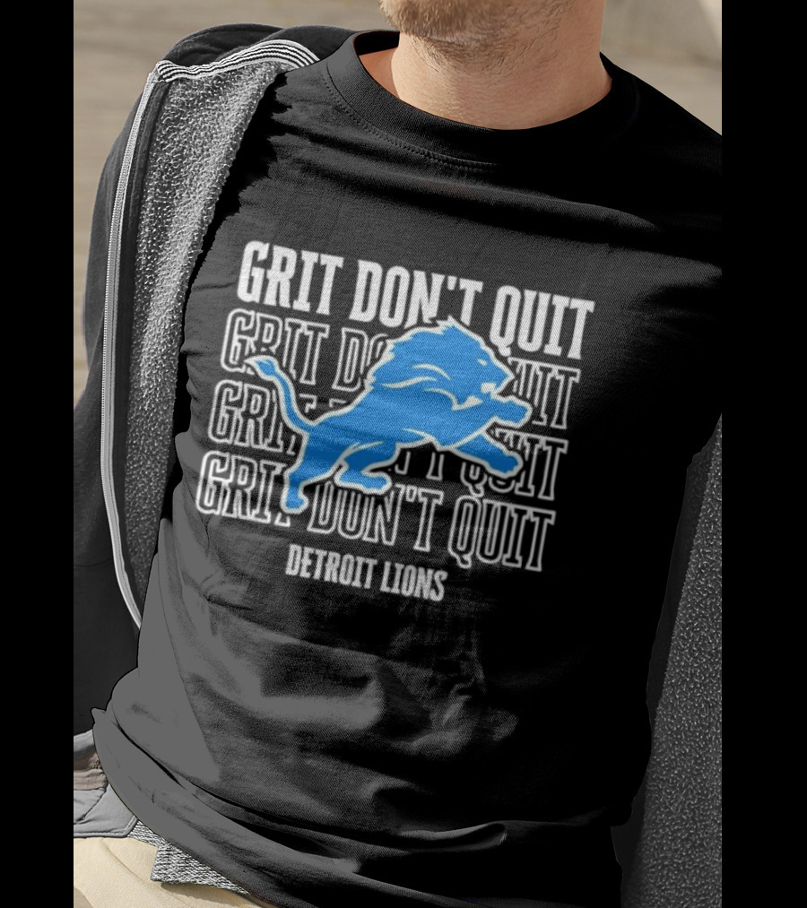 Grit Don’t Quit Detroit Lions Classic T-Shirt