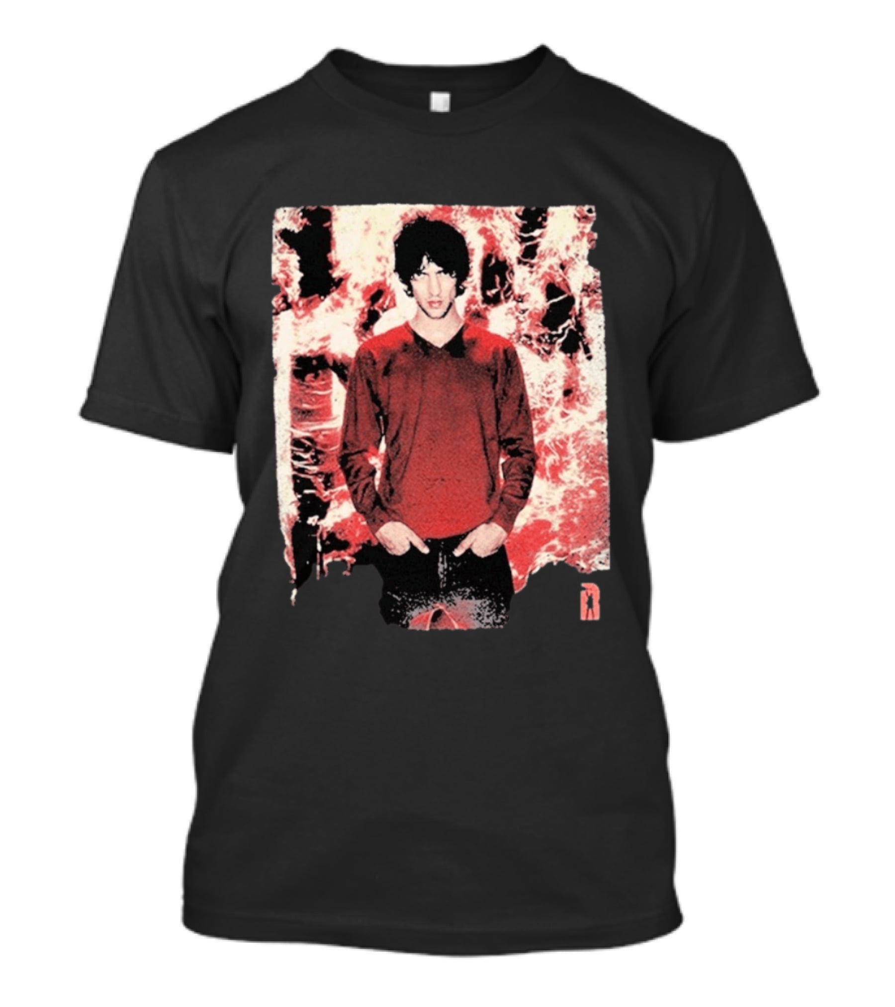 Richard Ashcroft 2026 Tour Classic Photo Red Abstract T-Shirt
