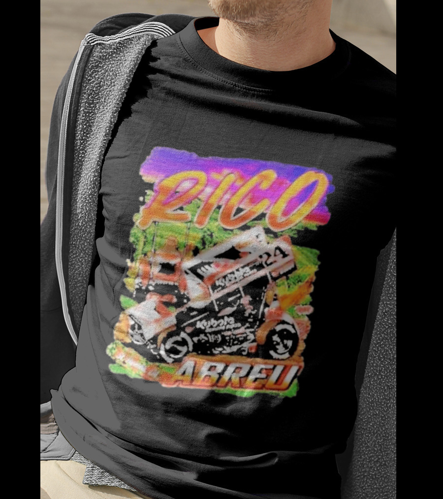 Rico Abreu Kubota 24 Racing Car T-Shirt