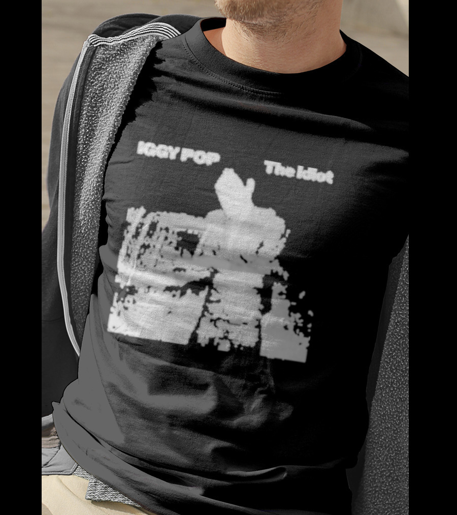 Iggy Pop The Idiot Album Artwork Cover T-Shirt