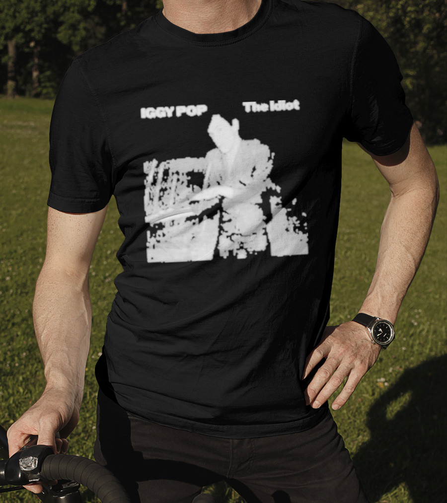 Iggy Pop The Idiot Album Artwork Cover T-Shirt