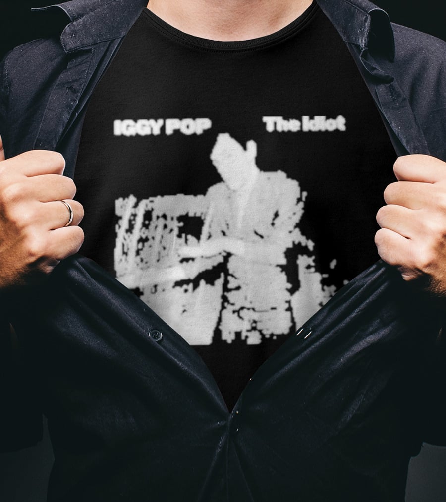 Iggy Pop The Idiot Album Artwork Cover T-Shirt