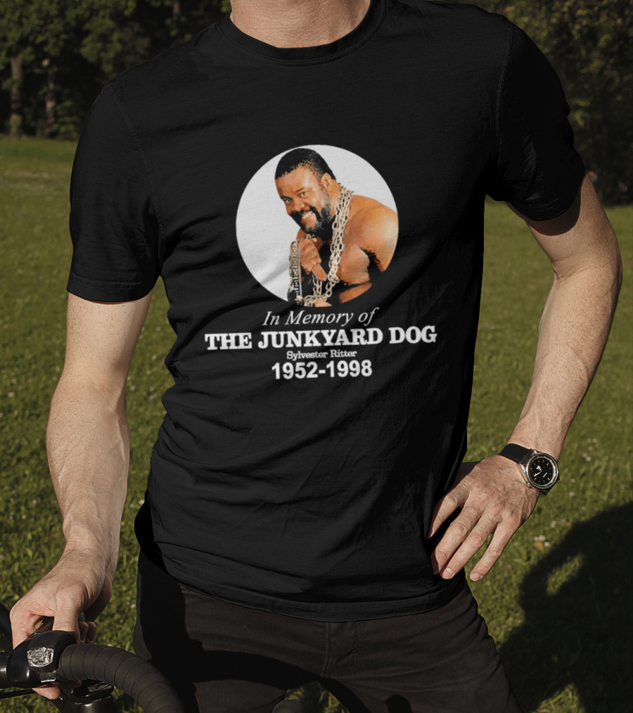 WWE In Memory Of The Junkyard Dog Sylvester Ritter 1952 1998 T-Shirt
