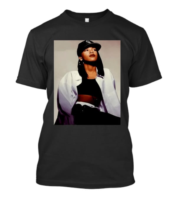 Sacai Aaliyah Black Cap White Sox T-Shirt