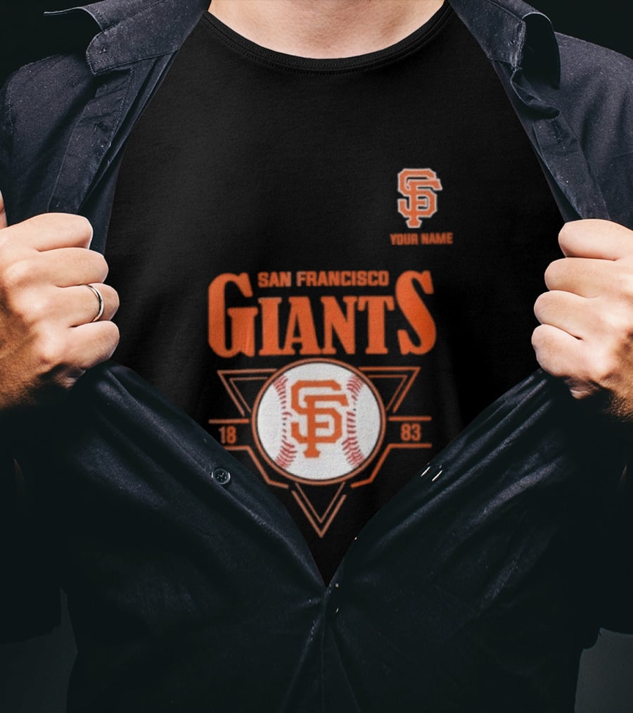 San Francisco Giants 1883 Baseball SF Team T-Shirt