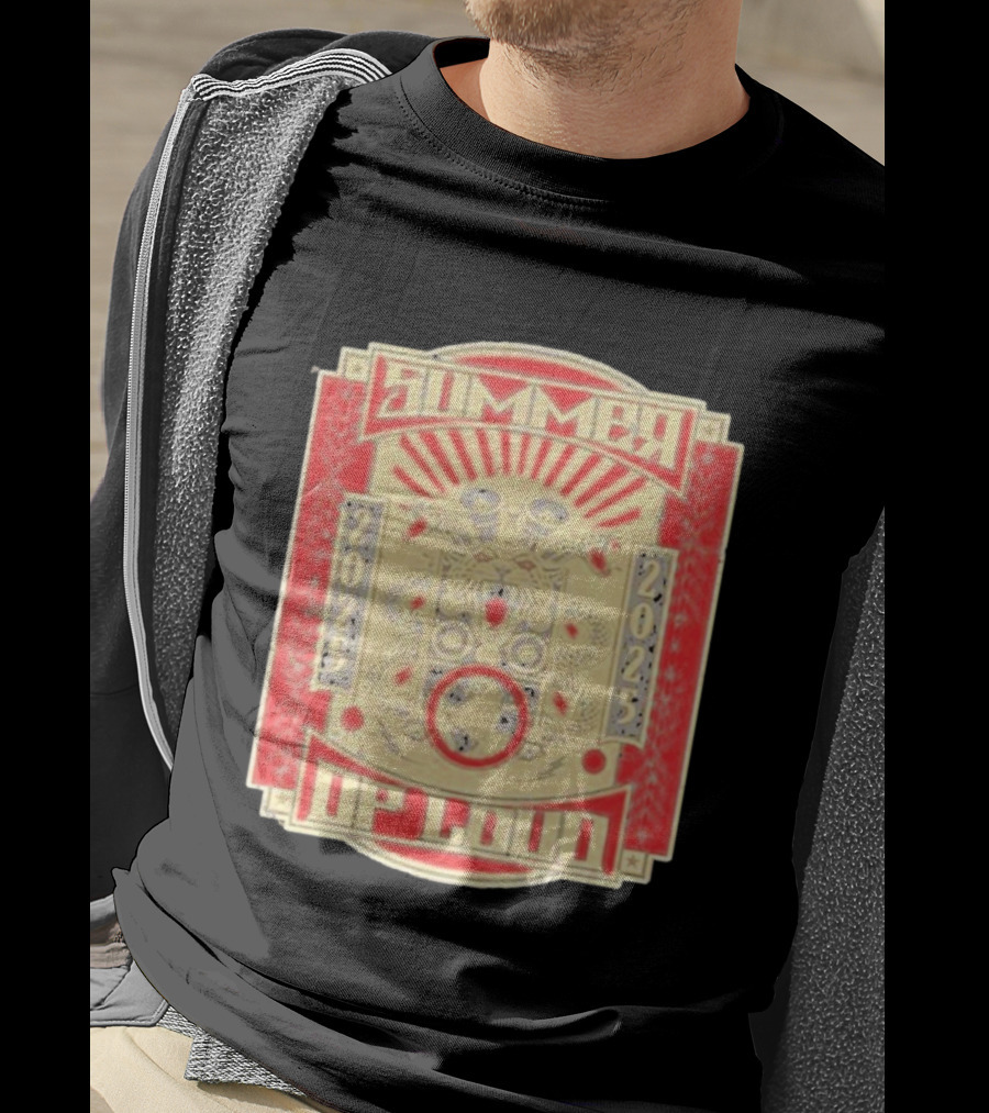 Summer 2025 Loud Festival Vibrant Red Dragon Speaker T-Shirt