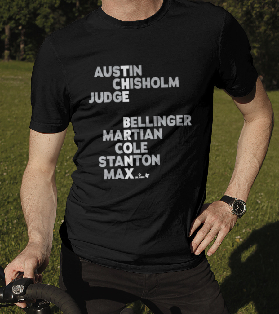 Austin Chisholm Judge Bellinger Martian Cole Stanton Max Bronx 2026 T-Shirt