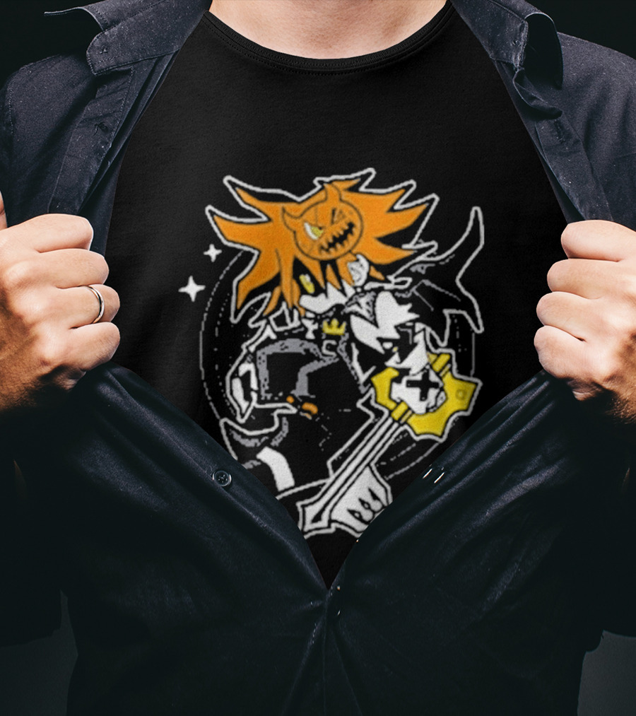 Tengu Goblin Trick Treat Halloween Pumpkin T-Shirt