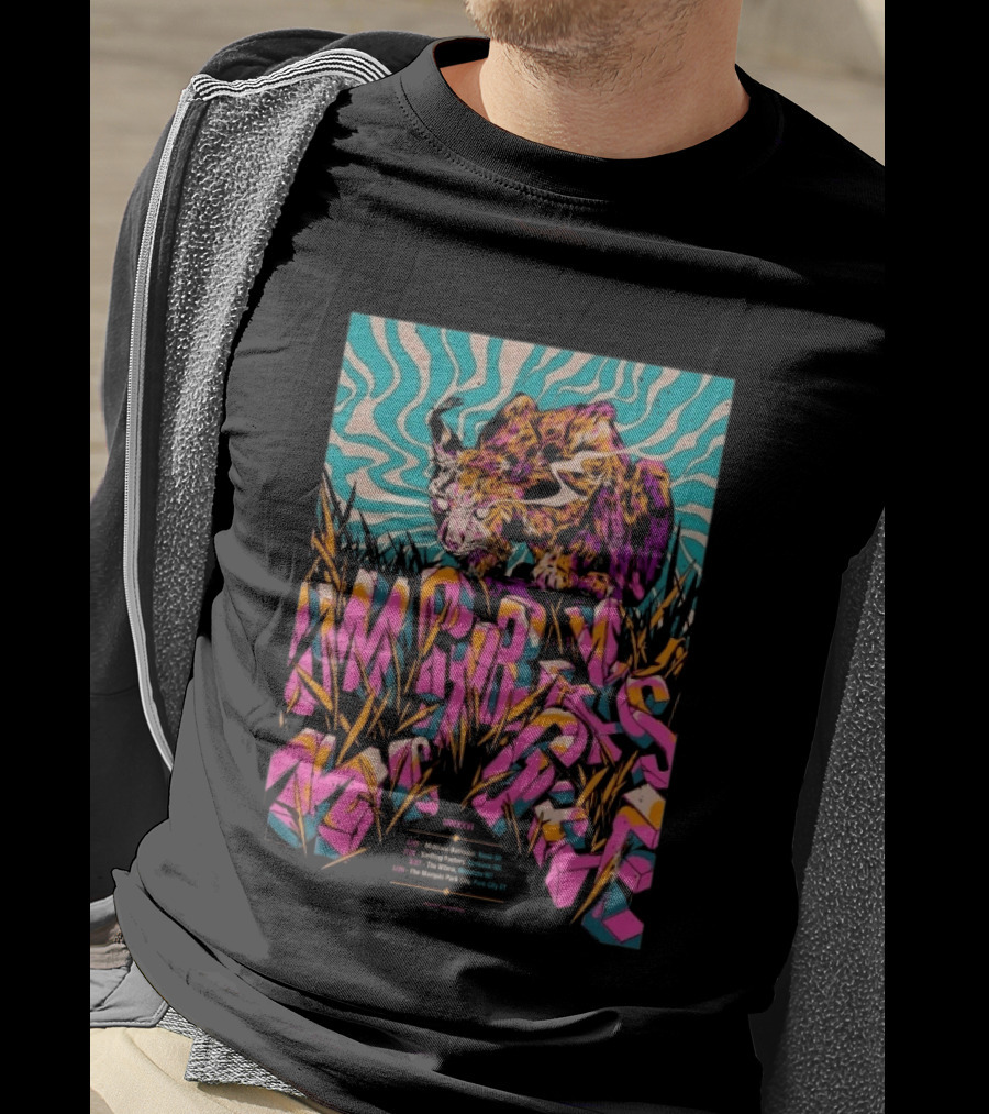Umphrey's McGee Bend OR March 25 2026 Midtown Ballroom Tour MMXXVI Psychedelic Tiger T-Shirt
