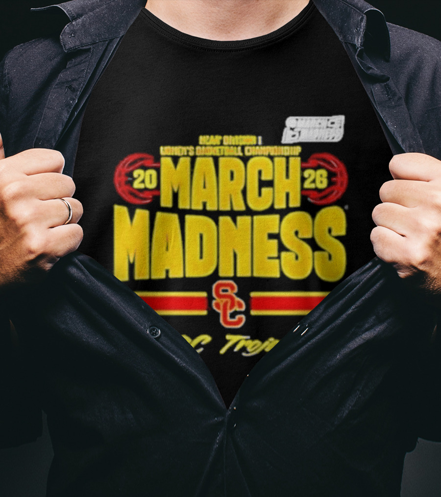 USC Trojans March Madness 2026 Women's Basketball T-Shirt