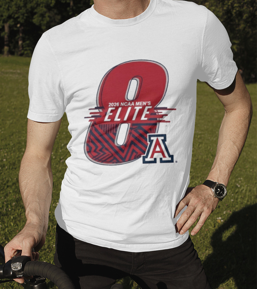 2026 NCAA Men's Elite 8 Arizona Wildcats Basketball T-Shirt