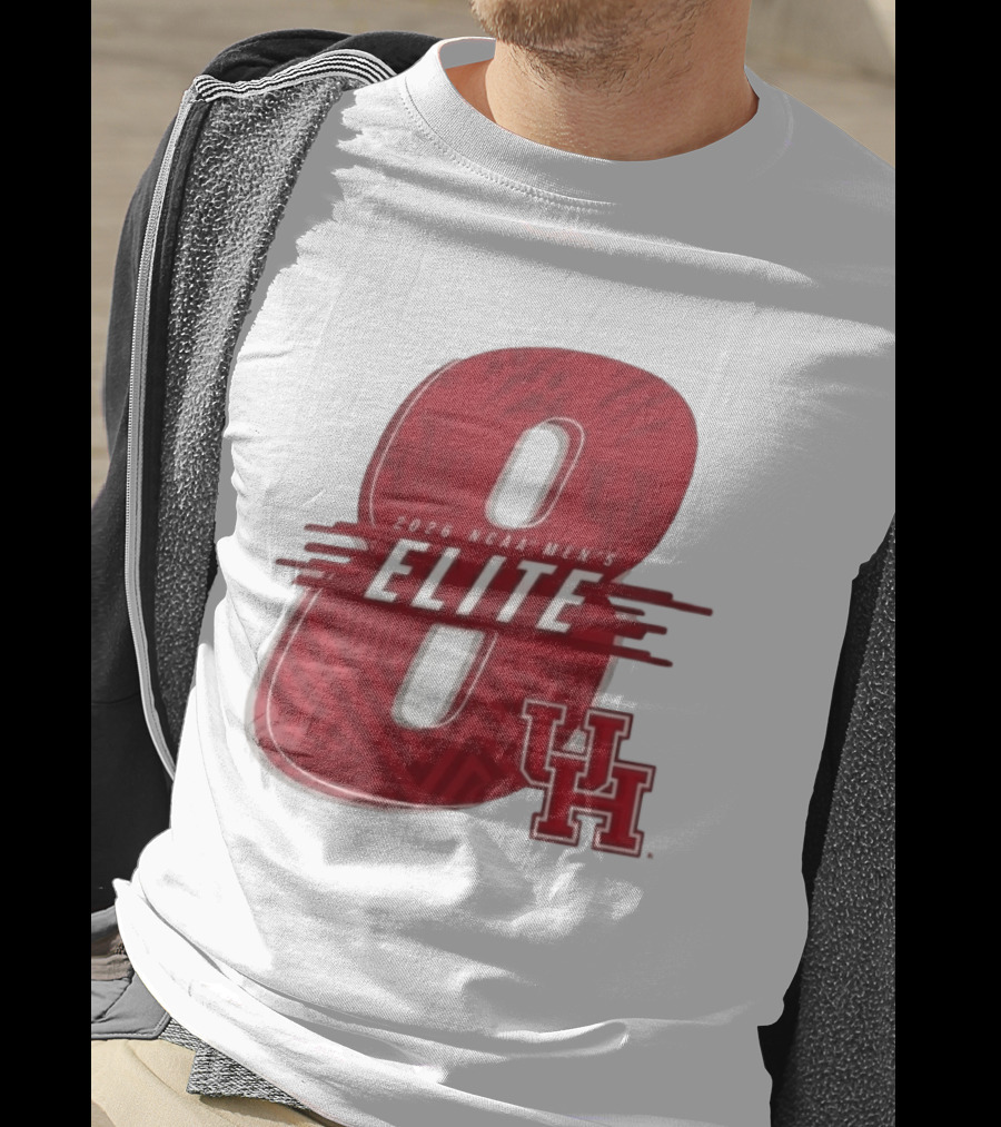 2026 NCAA Men's Elite 8 Houston Cougars UH T-Shirt