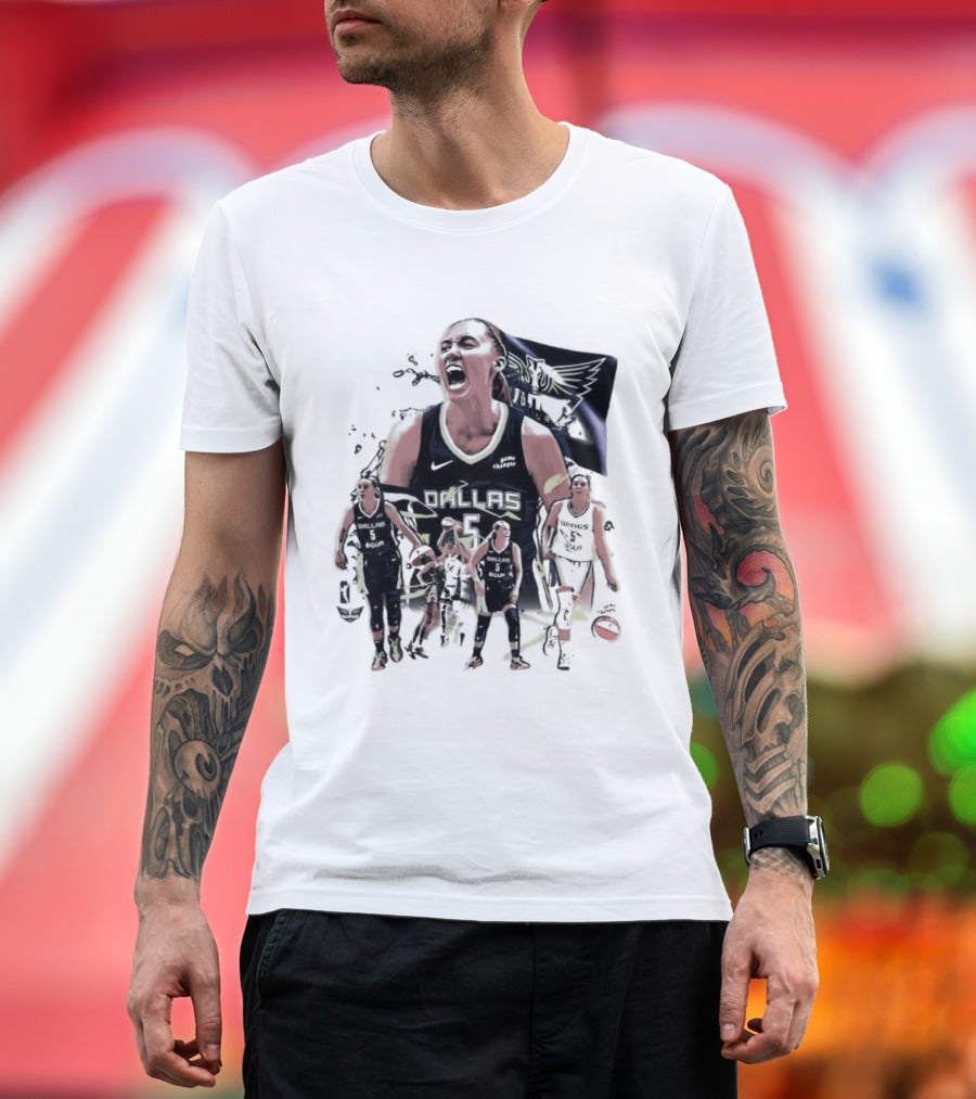 Demar Derozan Paige Bueckers Dallas Wings Basketball Athlete T-Shirt
