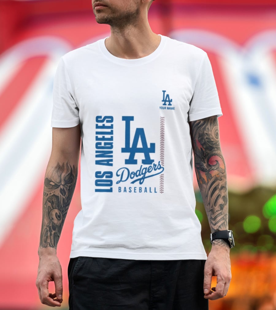 Los Angeles Dodgers Baseball LA Team Wear T-Shirt