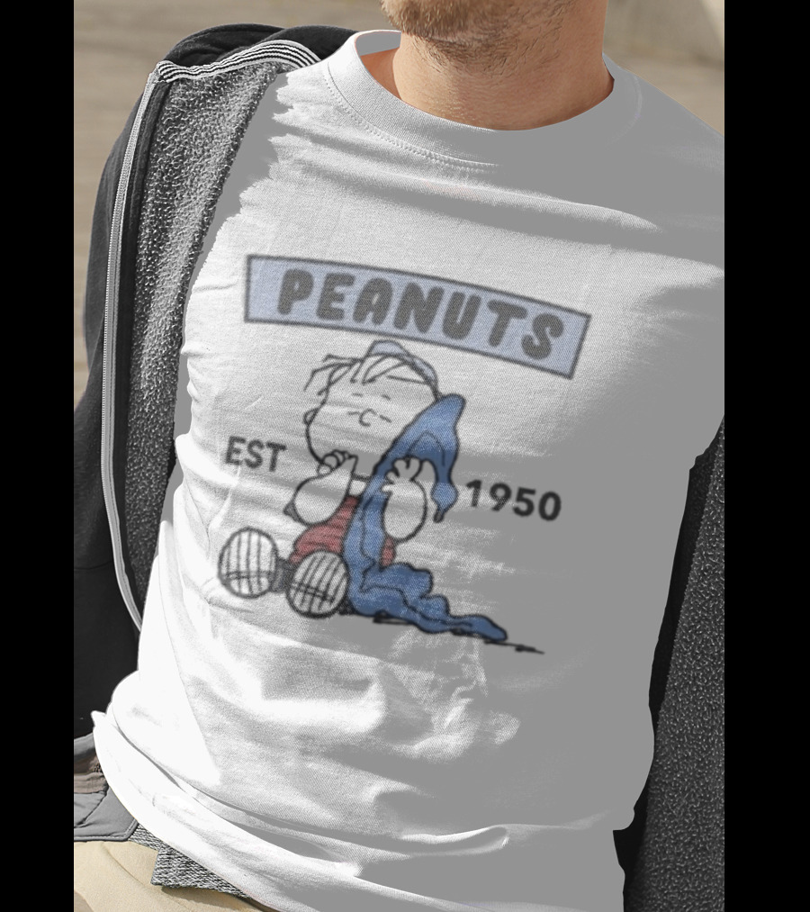 Peanuts Linus Blanket EST 1950 Classic Charlie Brown T-Shirt