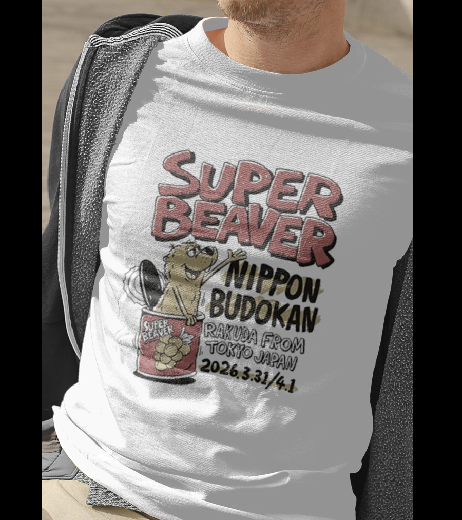 Super Beaver Nippon Budokan Rakuda From Tokyo Japan March 31 April 1 2023 T-Shirt