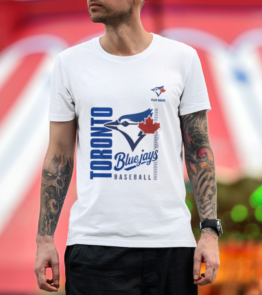 Toronto Blue Jays Baseball Canada Maple Leaf Team Spirit T-Shirt
