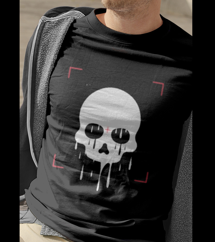 Blast Cs Dripping Skull Target T-Shirt