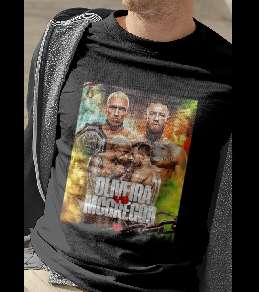 Oliveira Vs McGregor BMF Title UFC Fight Week T-Shirt