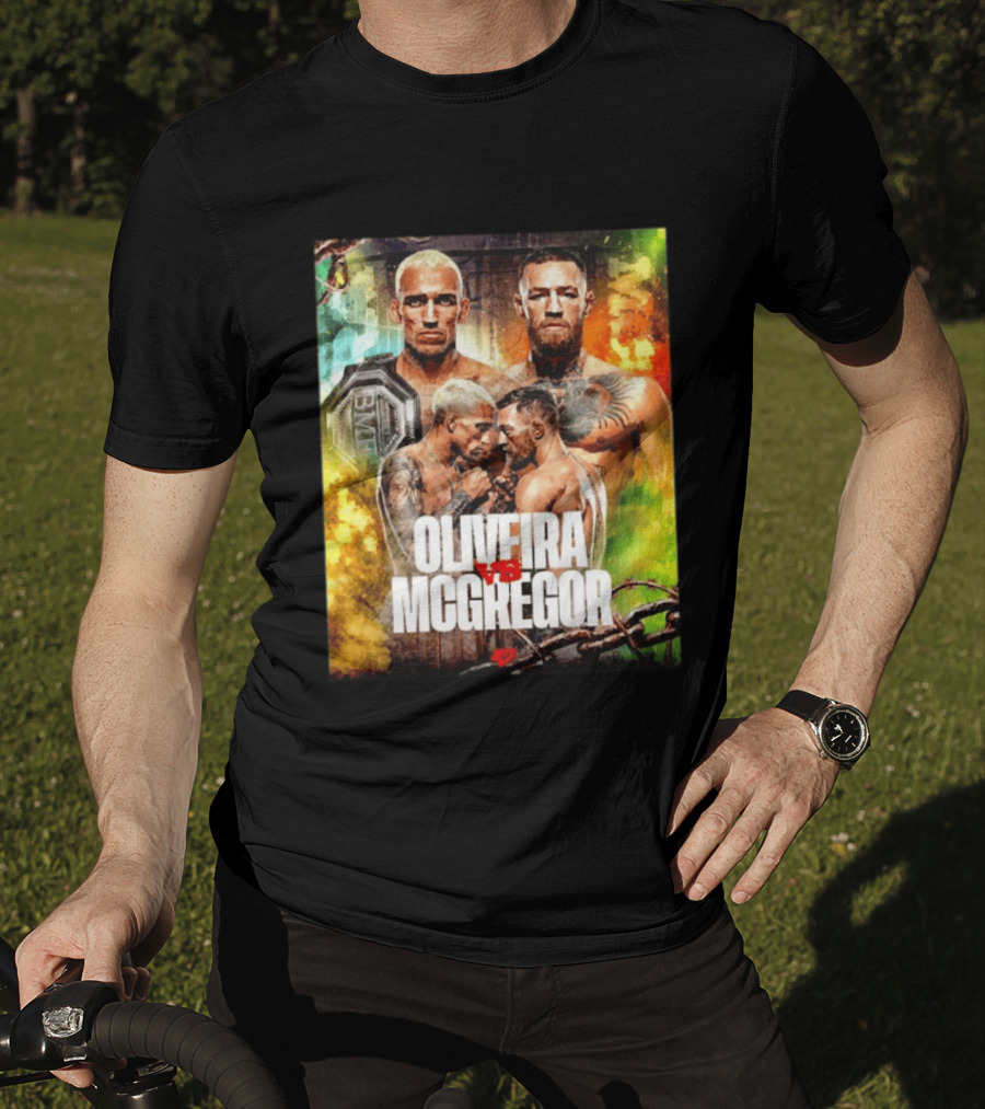 Oliveira Vs McGregor BMF Title UFC Fight Week T-Shirt