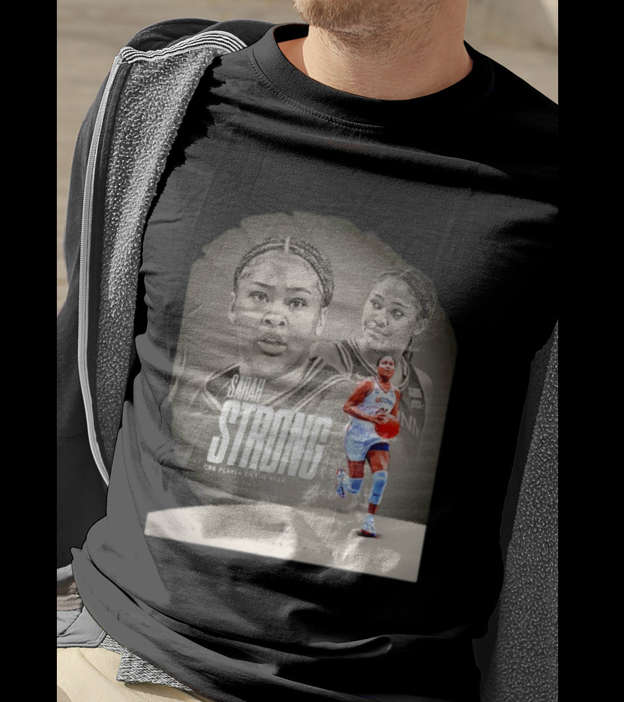 Sarah Strong UConn Huskies CBB Player Of The Year University Of Connecticut T-Shirt