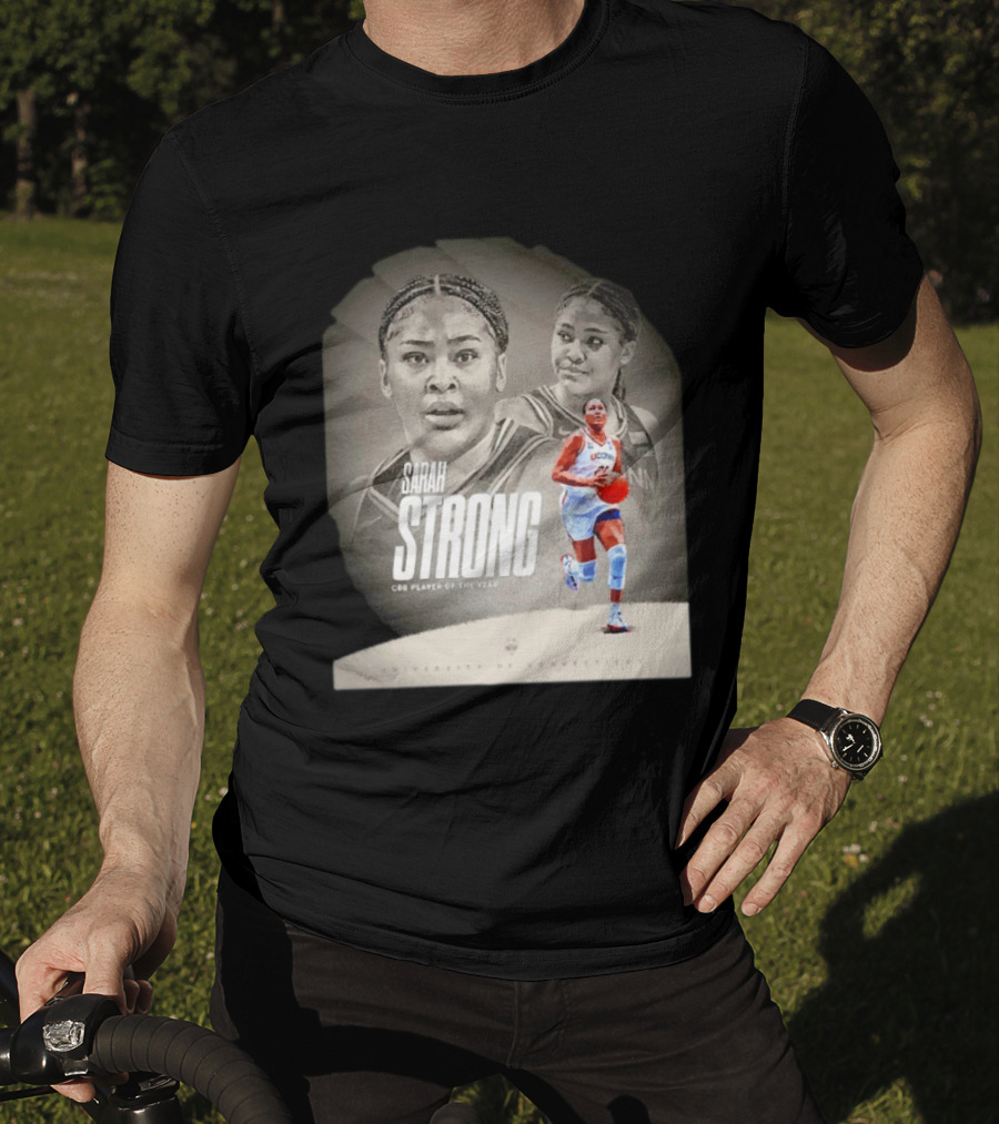 Sarah Strong UConn Huskies CBB Player Of The Year University Of Connecticut T-Shirt