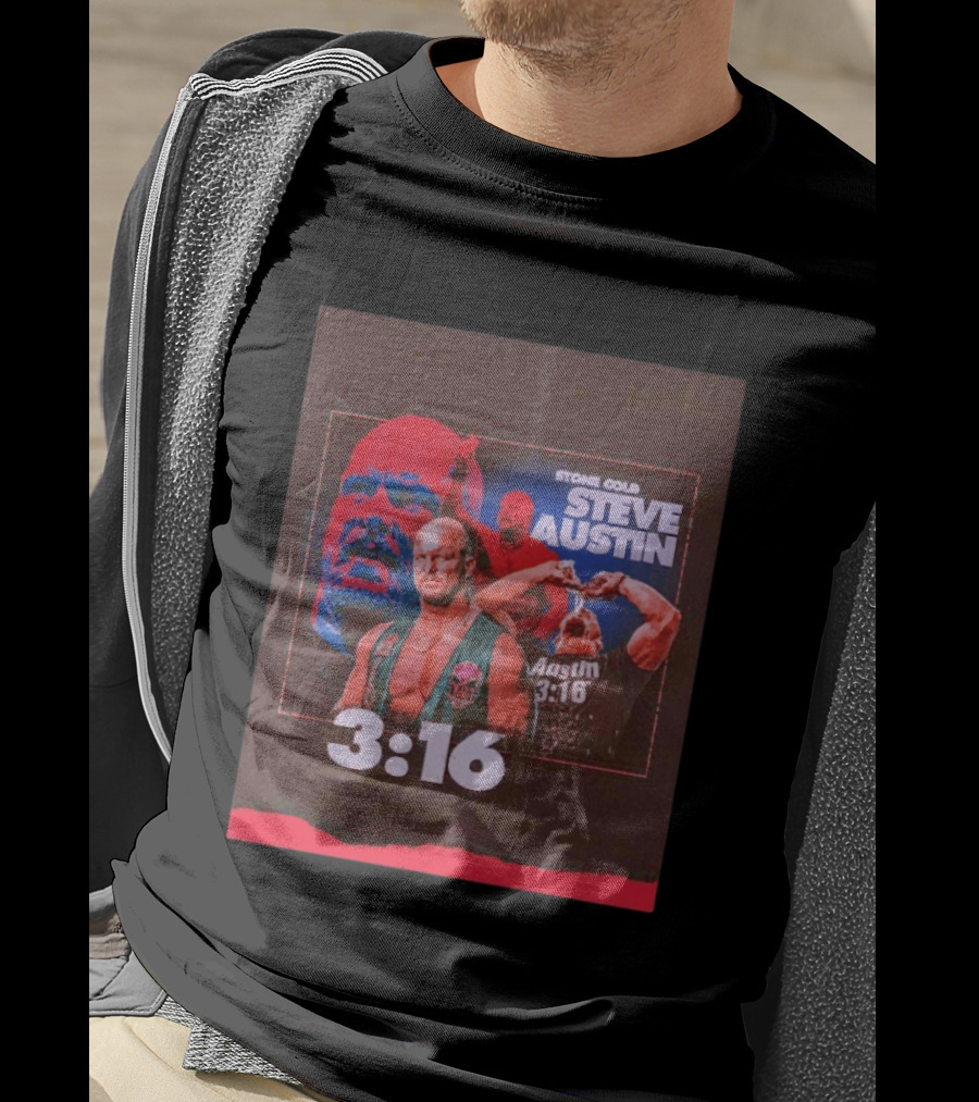 Stone Cold Steve Austin 3:16 King Of The Ring 1996 Vintage Wrestling T-Shirt