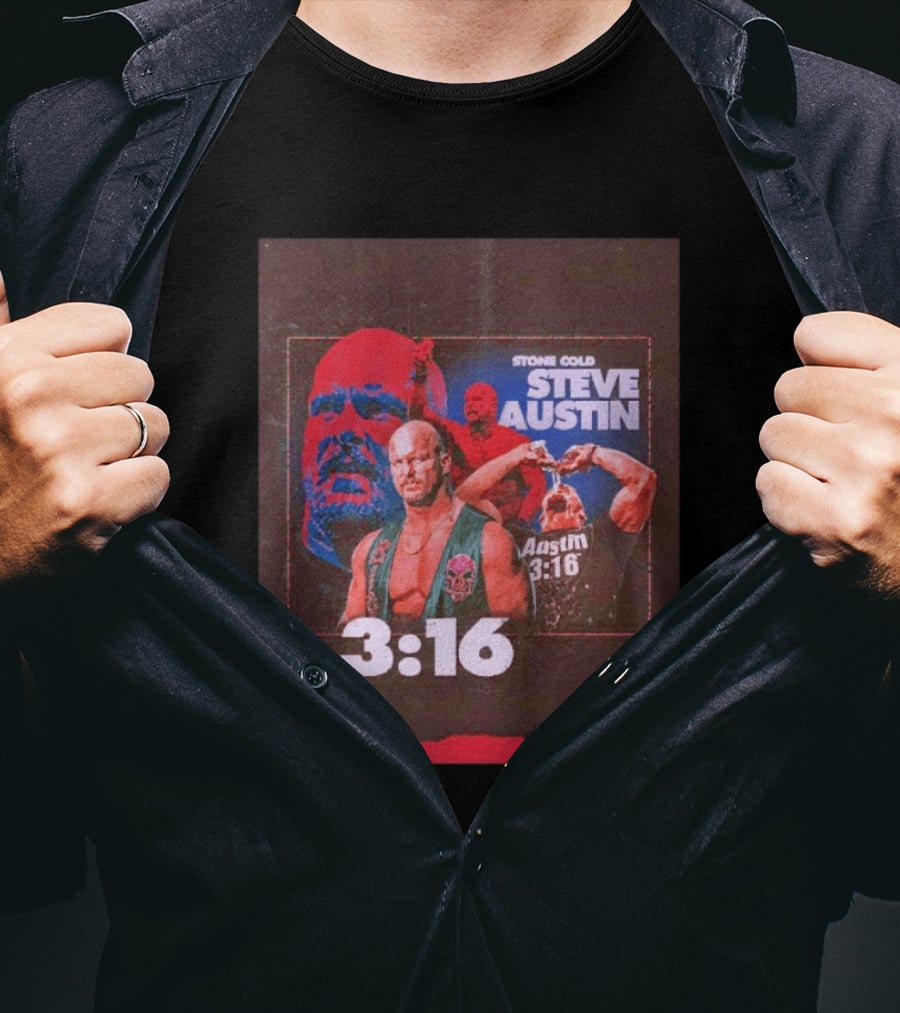 Stone Cold Steve Austin 3:16 King Of The Ring 1996 Vintage Wrestling T-Shirt