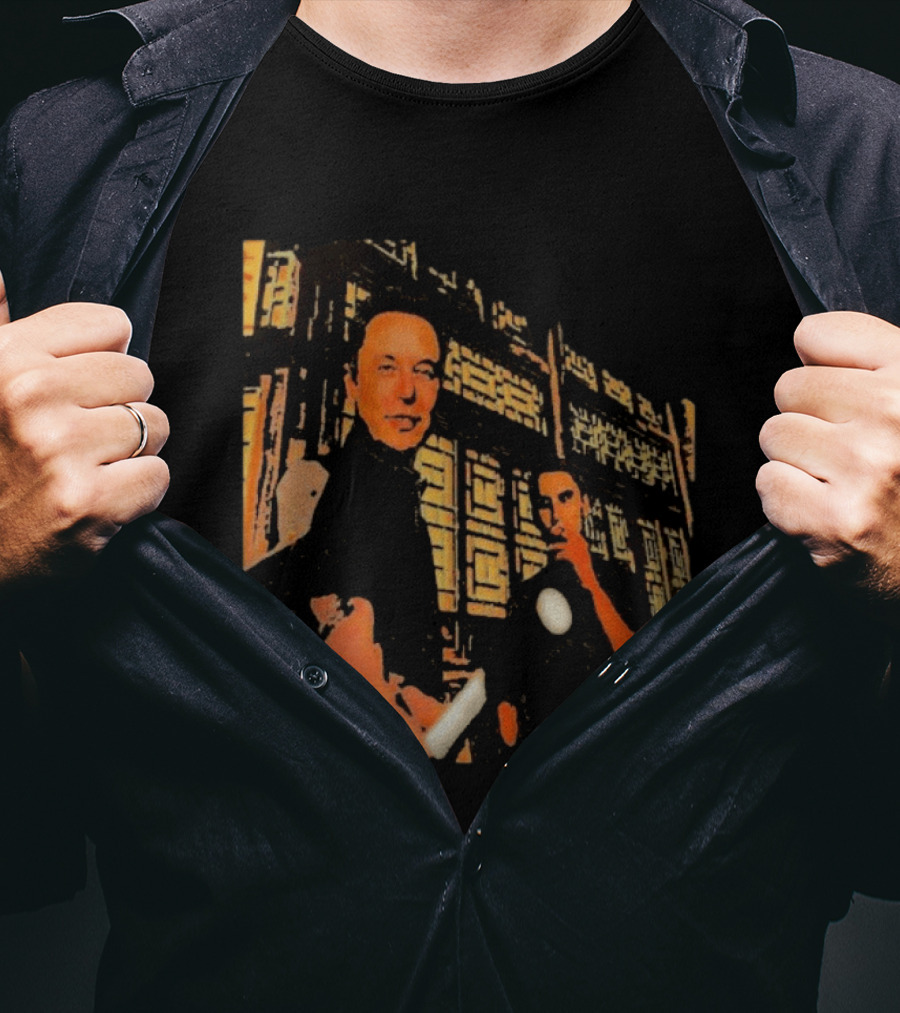 Elon Musk Nikita Bier Pvp Social Media Platform Visionary Tech Entrepreneurs T-Shirt