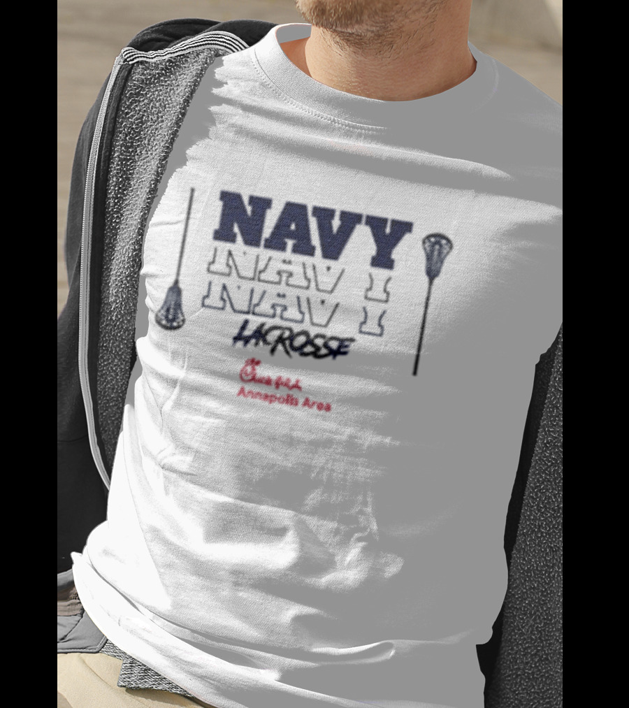 Navy Lacrosse Chick Fil A Annapolis Area T-Shirt