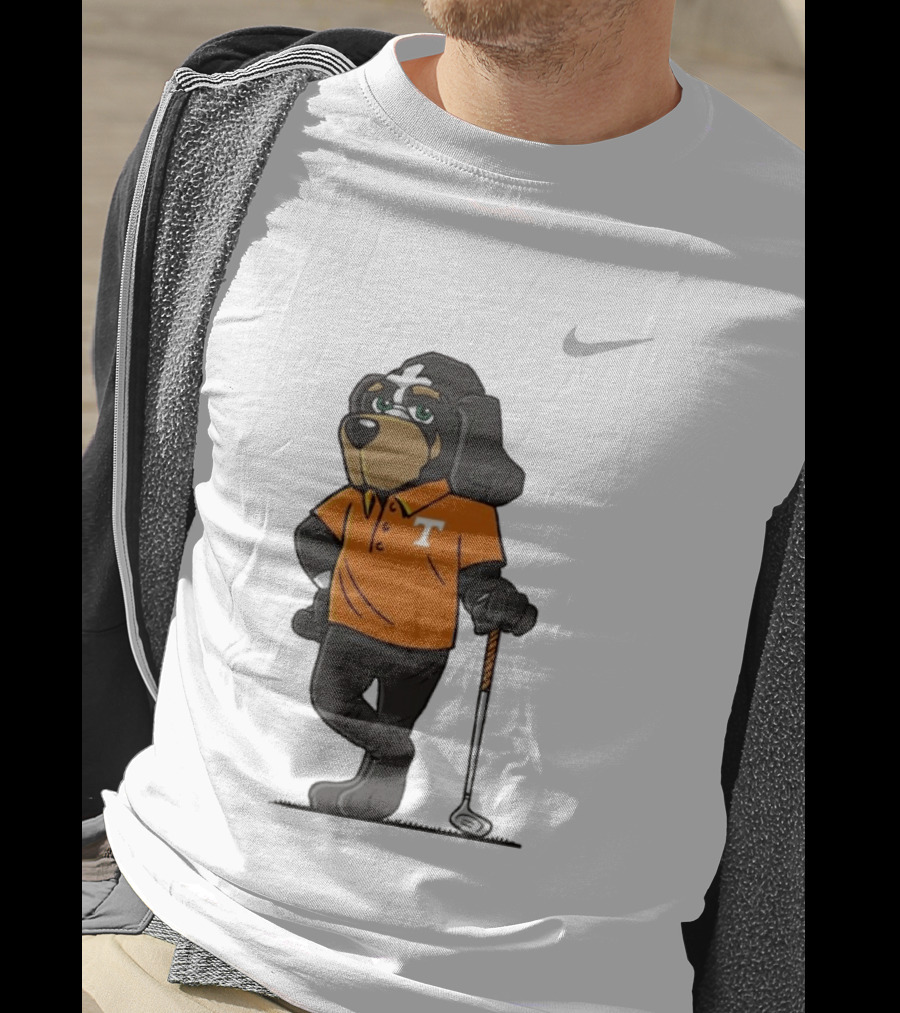Vol Golfing Smokey In Tennessee Orange Nike T-Shirt