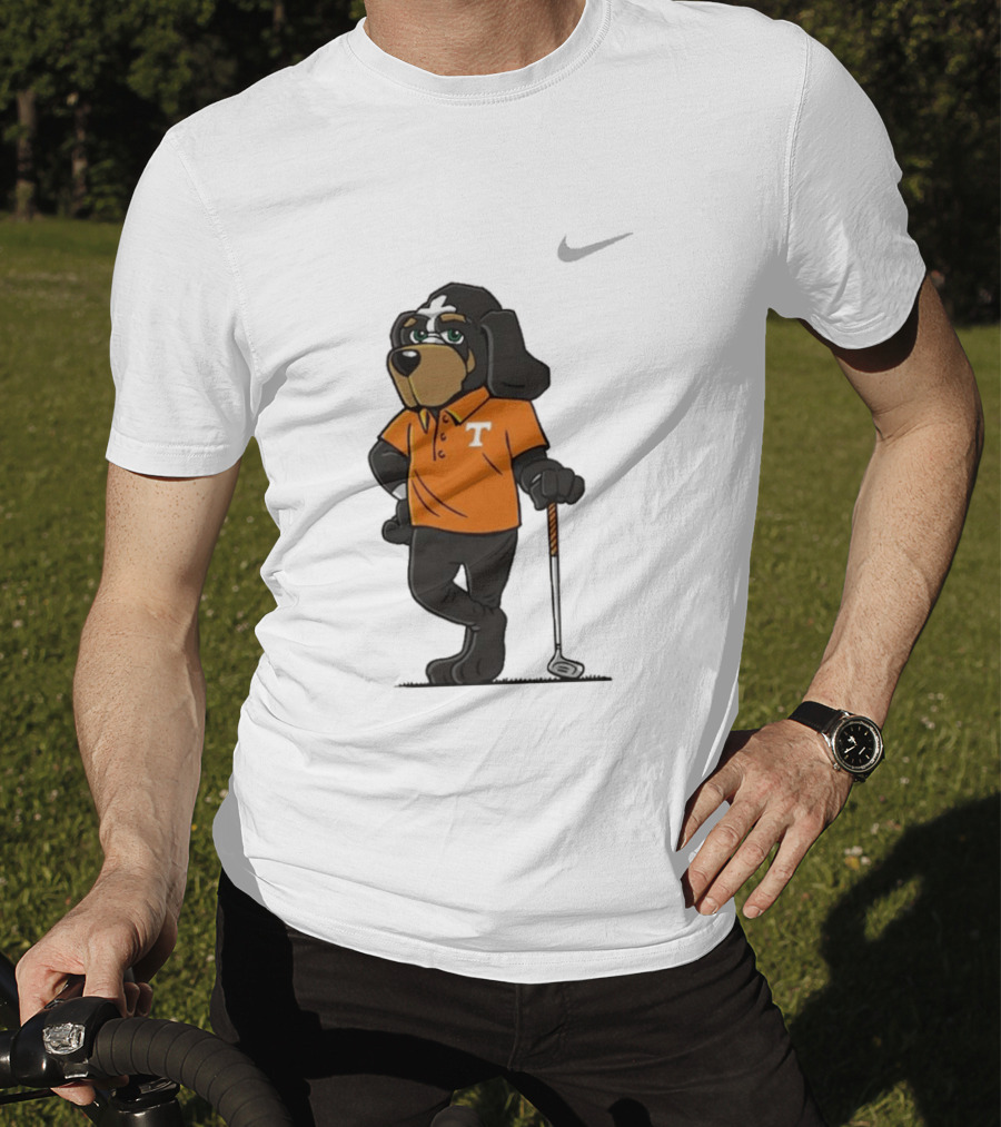 Vol Golfing Smokey In Tennessee Orange Nike T-Shirt