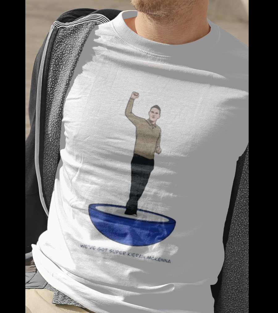 Super Kieran McKenna Subbuteo Illustration Football T-Shirt