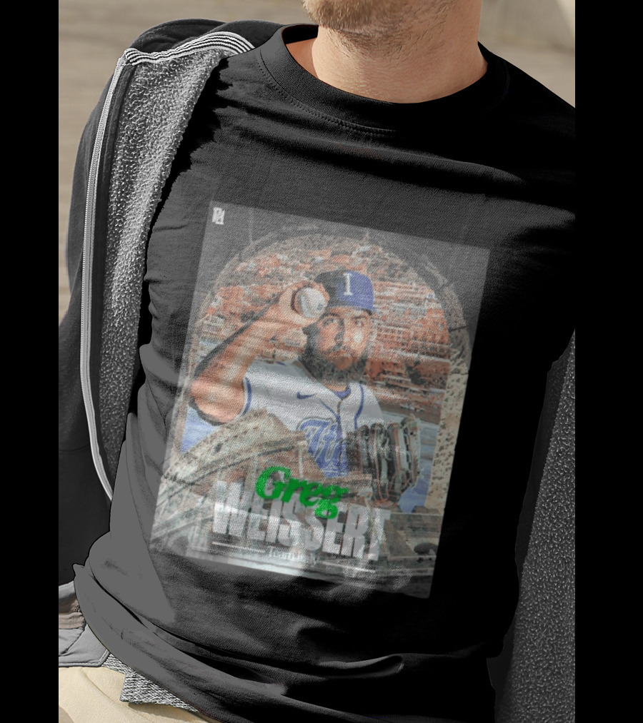 Greg Weissert Italy Pitcher Blue Colosseum Baseball Player T-Shirt