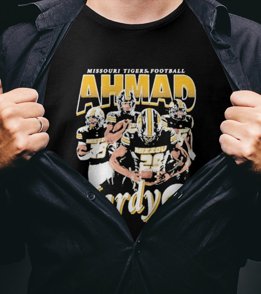 Missouri Tigers Football Ahmad Hardy 2026 T-Shirt