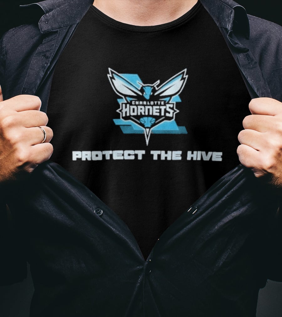 Charlotte Hornets Protect The Hive Basketball Team Fan T-Shirt