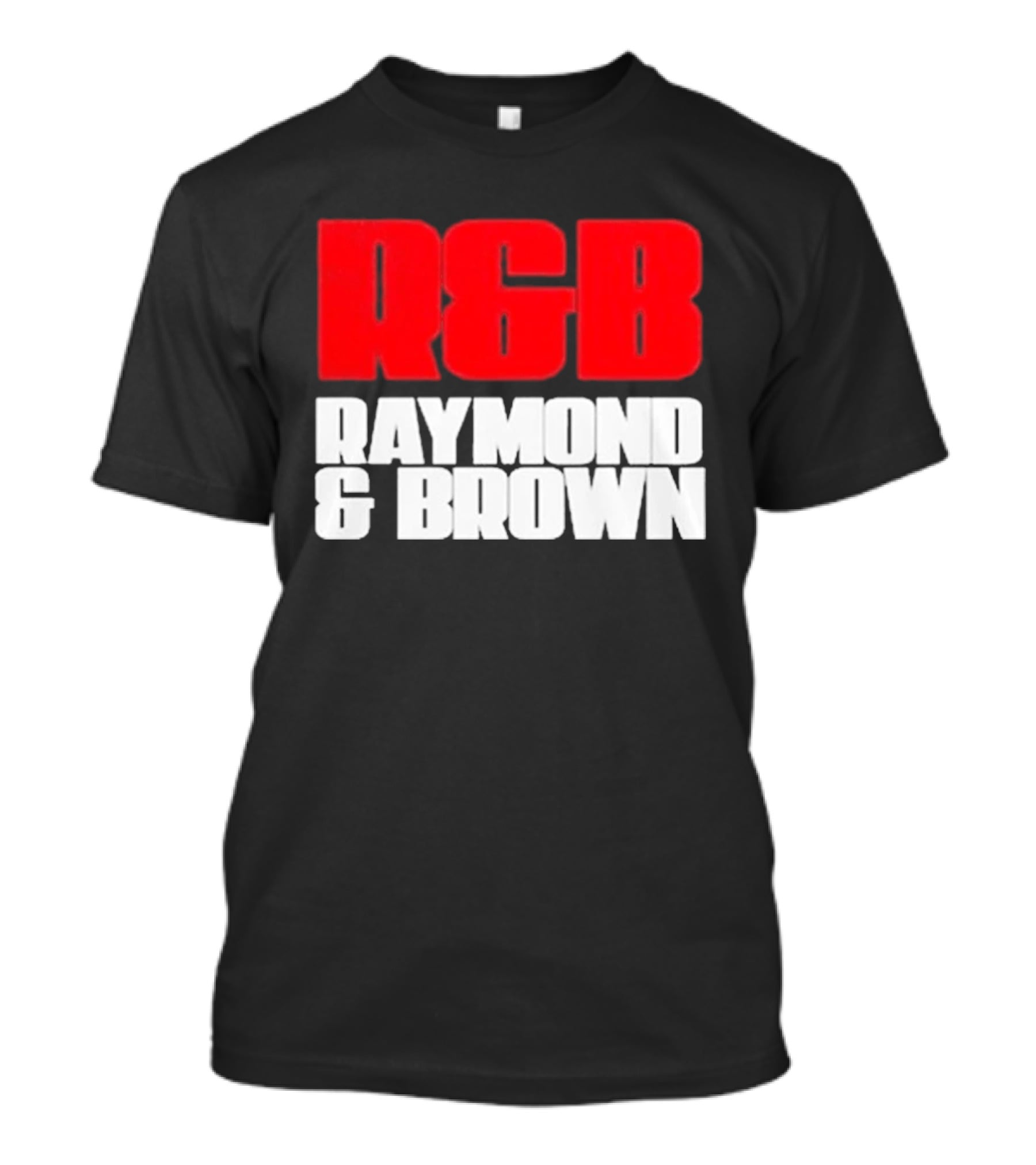 Raymond & Brown R&B World Tour 2026 Bold Red White T-Shirt