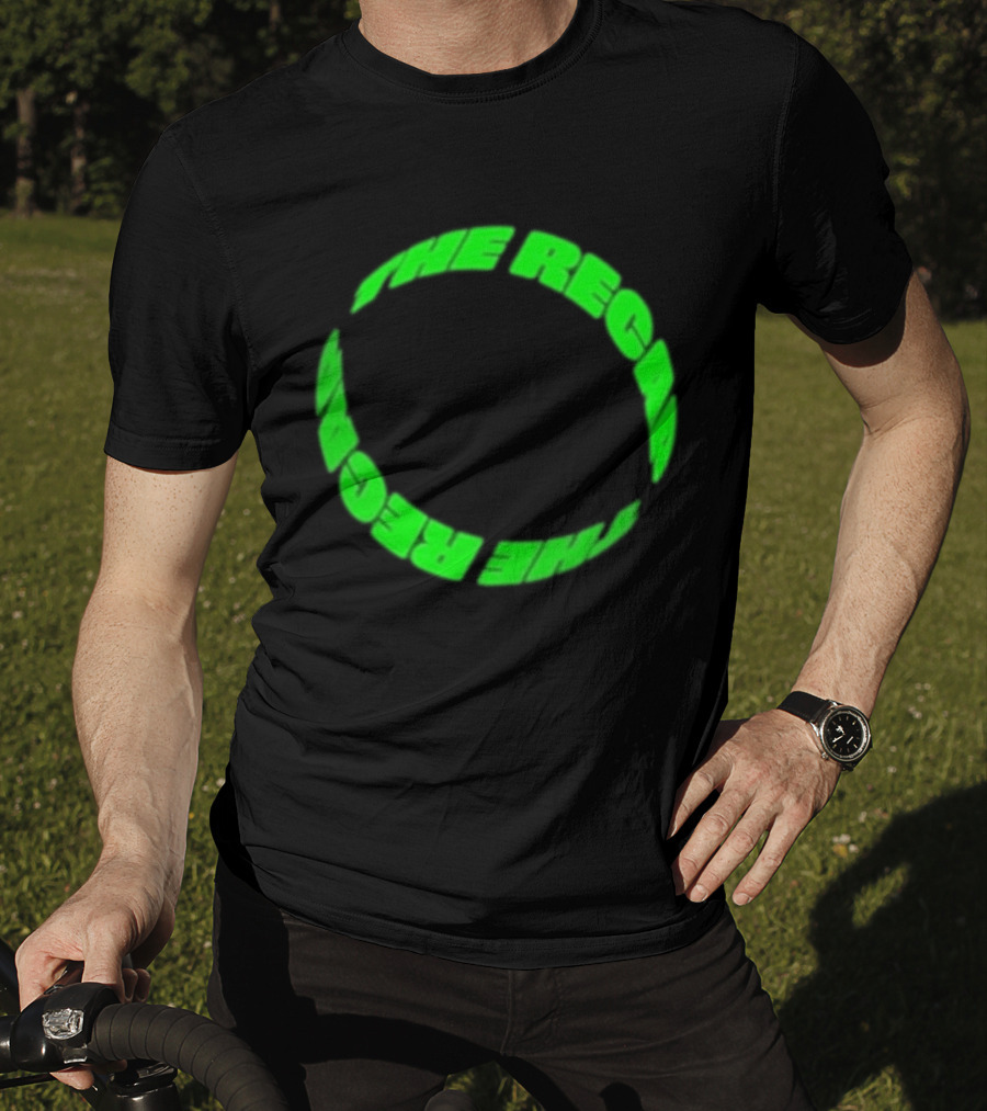 Kneecap The Recap Circular Green T-Shirt
