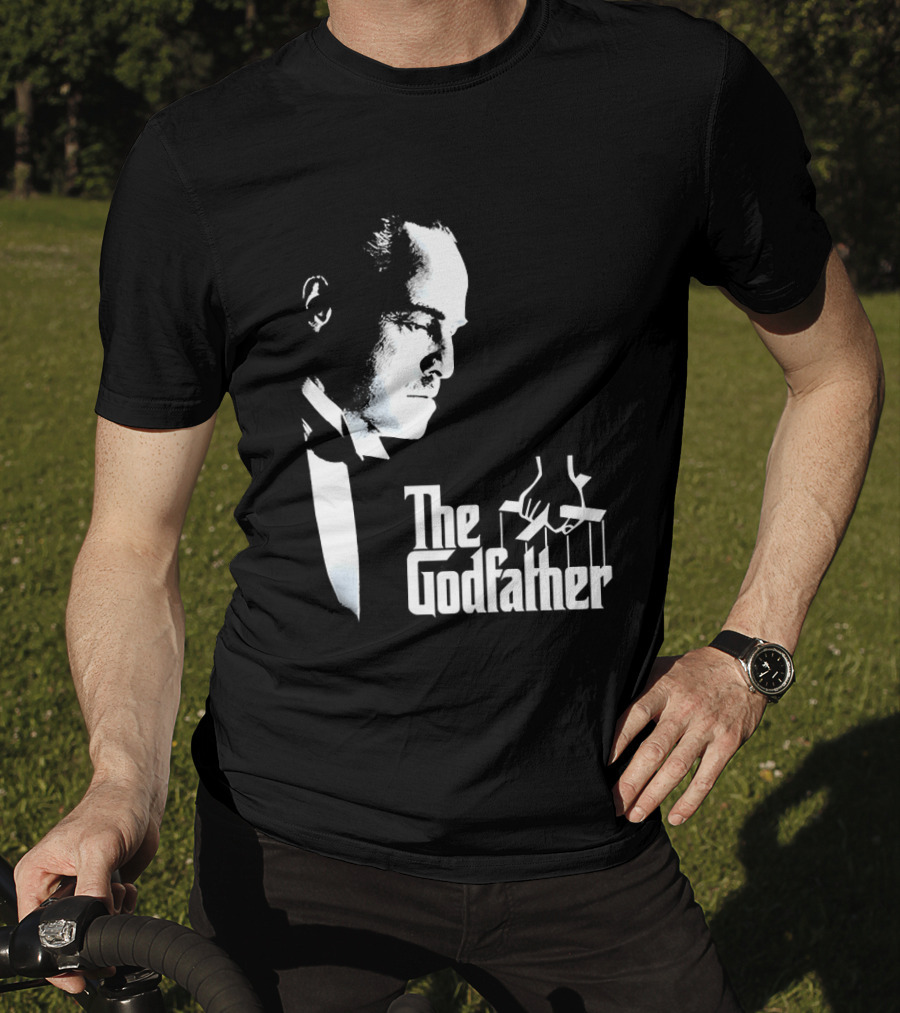 The Godfather Vito Corleone Iconic Movie Character Font T-Shirt