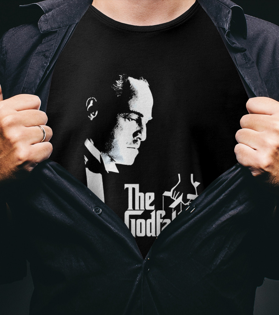 The Godfather Vito Corleone Iconic Movie Character Font T-Shirt