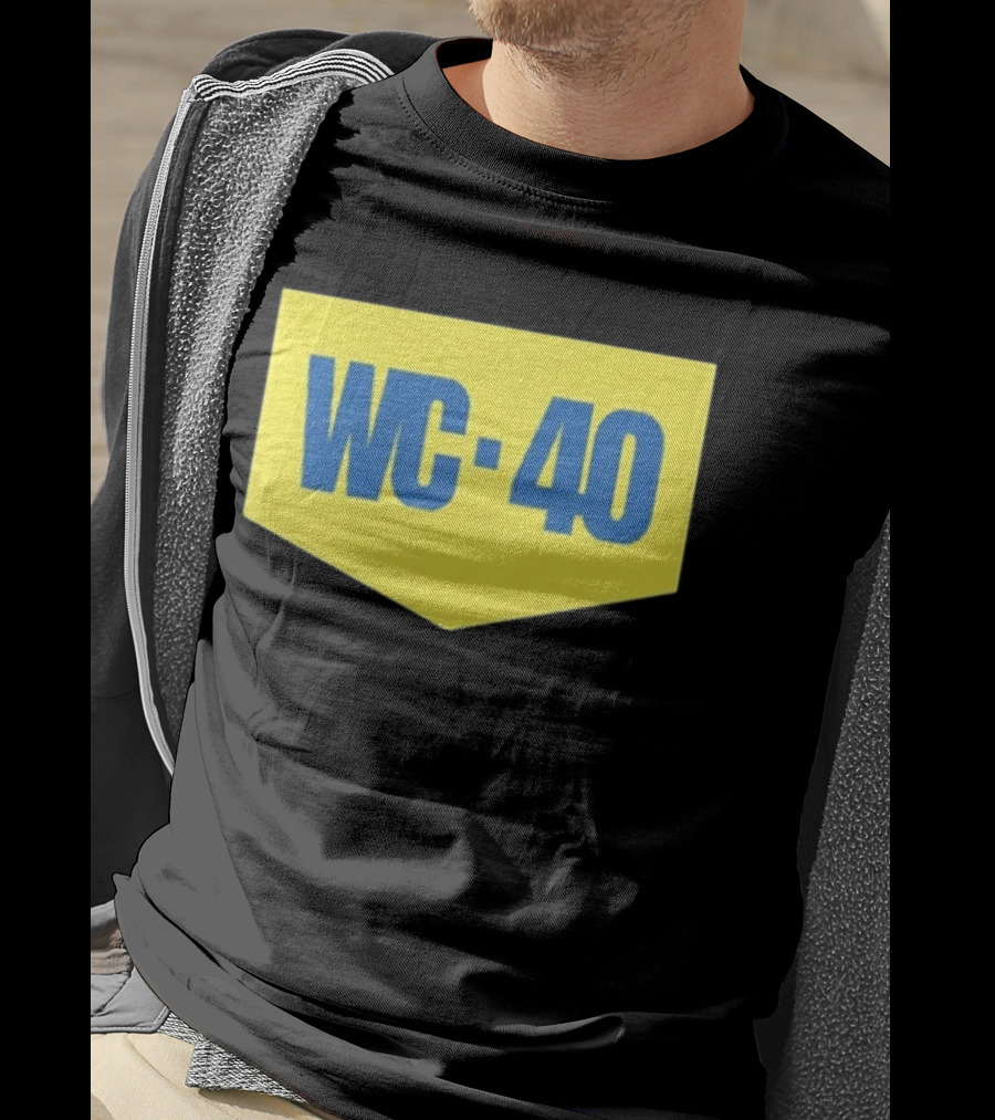Willson Contreras WC 40 Blue Text On Yellow T-Shirt