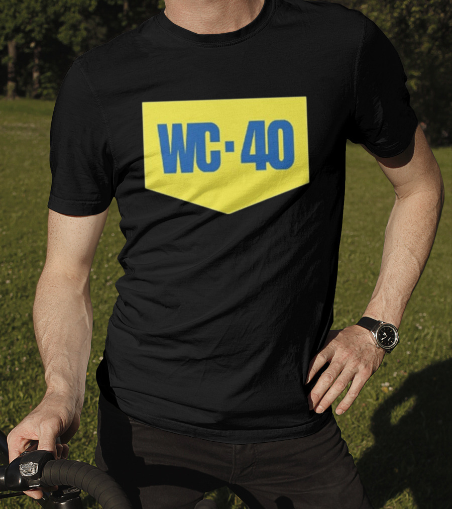 Willson Contreras WC 40 Blue Text On Yellow T-Shirt