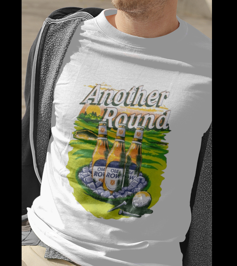 Another Round Old Row Golf Beer Bottles T-Shirt