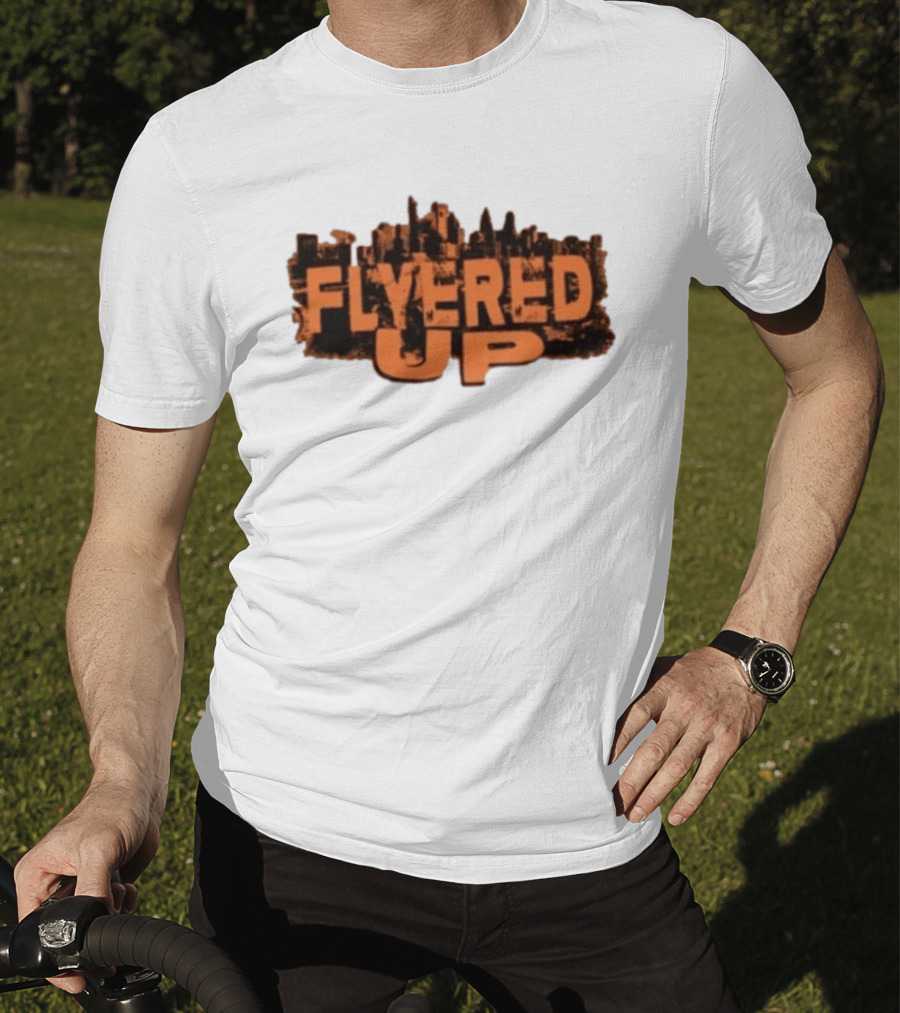 Flyered Up Urban Skyline T-Shirt